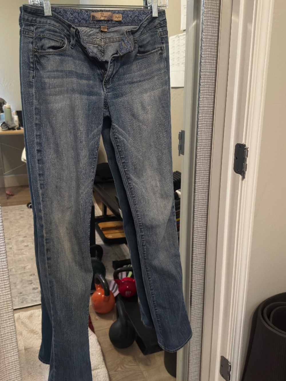 Paige Skyline Straight Jean